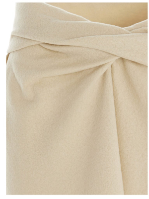 Lemaire Draped Midi Skirt