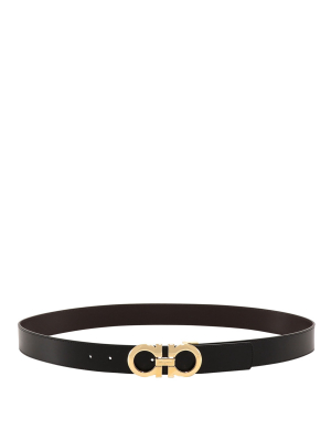 Salvatore Ferragamo Reversible Gancini Belt