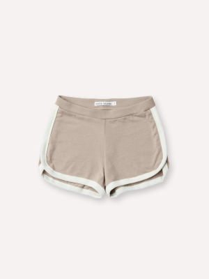 Françoise Gym Short - Noisette