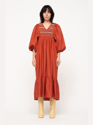 Gladys Puff Sleeve Dress