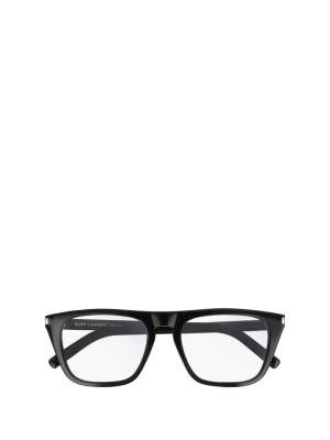 Saint Laurent Eyewear Square Frame Glasses