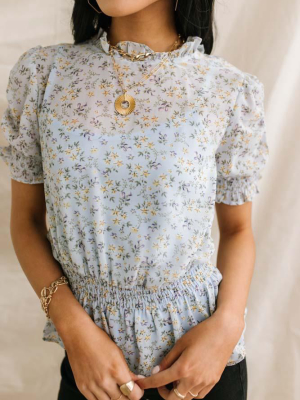 Nayeli Floral Blouse- Final Sale