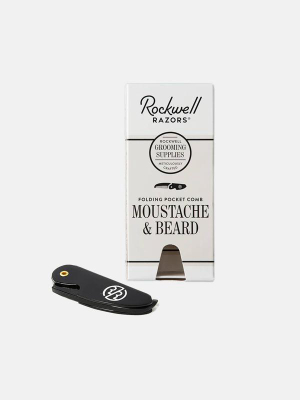 Beard And Moustache Folding Comb