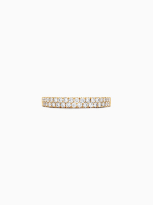 Effy D'oro 14k Yellow Gold Diamond Ring, 0.37 Tcw