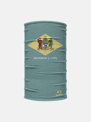 Delaware State Flag Neck Gaiter