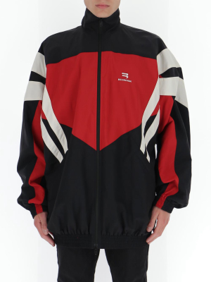 Balenciaga Sporty B Embroidered Tracksuit Jacket