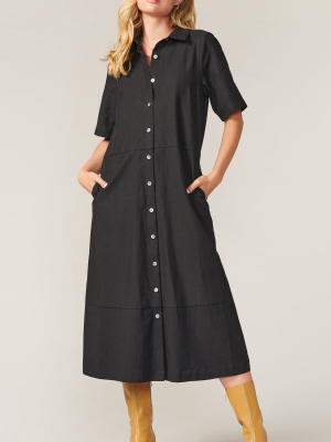 Maggie Midi Shirtdress