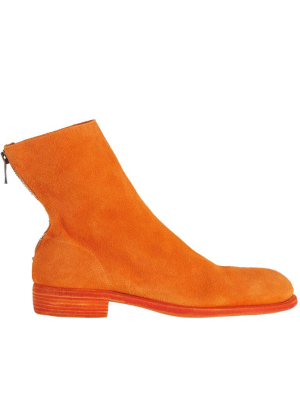 986 Buffalo Leather Boots (986-buffalo-neon-orange)