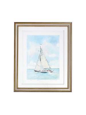 Sailing Breeze Watercolor Ii