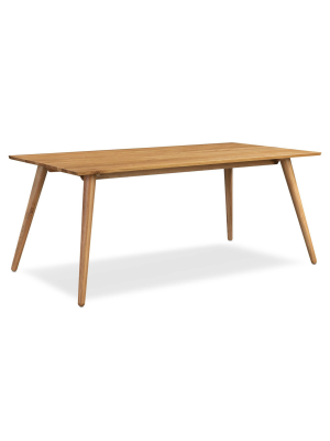 Christopher Dining Table Oak - Poly & Bark