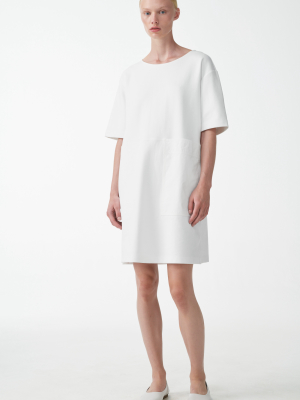 Cotton Dress With Pocket Detail