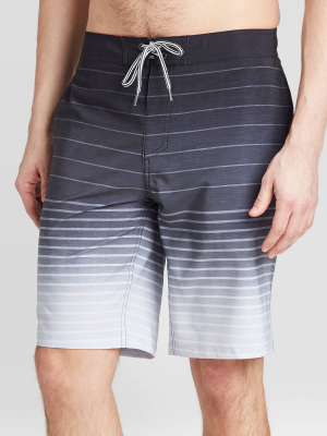 Men's 10" Afterburner Swim Board Shorts - Goodfellow & Co™ Black