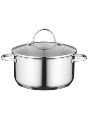 Berghoff Comfort 7" 18/10 Covered Casserole Stainless Steel