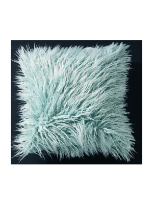 De Moocci Luxury Super Soft Mongolian Faux Fur Pillow