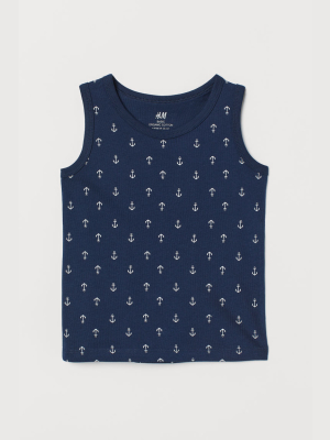 Cotton Jersey Tank Top