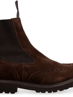 Tricker's Henry Suede Chelsea Boots