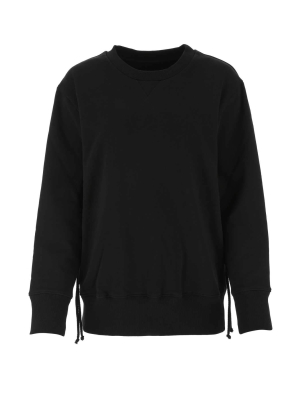 Mm6 Maison Margiela Drawstring-detailed Sweatshirt