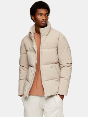 Considered Stone Padded Puffer Jacket