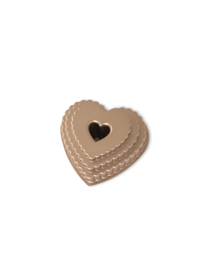 Nordic Ware Tiered Heart Bundt Pan