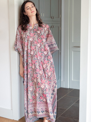 Kaftan In Wild Rose