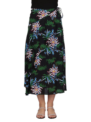 Kenzo Printed Wrap Skirt