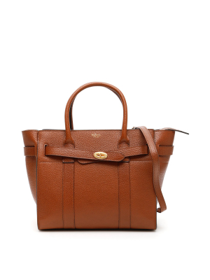 Mulberry Small Zipped Bayswater Tote Bag