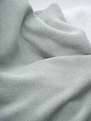 Maxi Xl Cotton Bedspread / Blanket - Col Azur