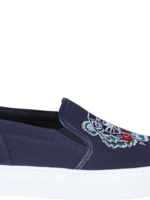 Kenzo K-skate Tiger Slip On Sneakers