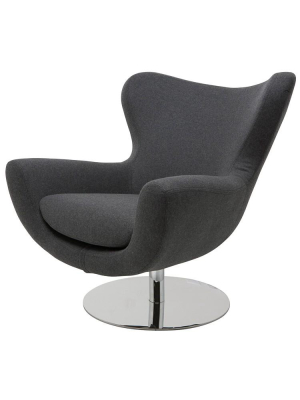 Nuevo Conner Occasional Chair - Dark Grey