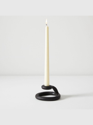 Sin Uni Candlestick Holder - Black