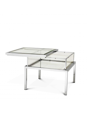 Eichholtz Harvey Side Table - Silver