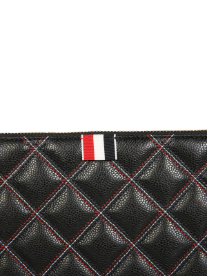 Thom Browne Quilted Document Holder