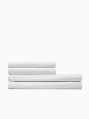 Modern Cotton - Harrison Flat Sheet In White