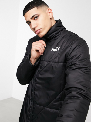 Puma Ess Padded Jacket In Black