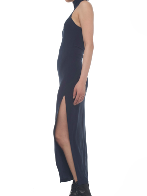 Halter Turtle Slit Gown