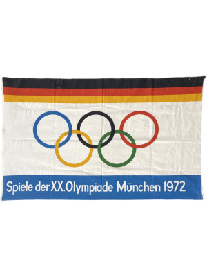 Vintage 1972 Olympics Banner