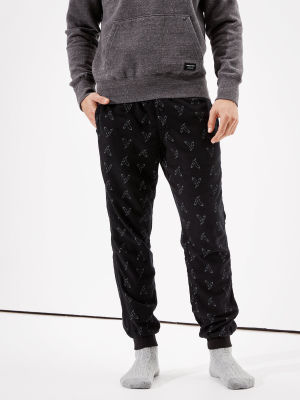 Ae Eagle Flannel Jogger Pant