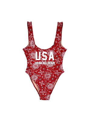 Usa Drinking Team  [swimsuit]