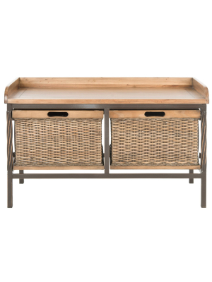 Noah Storage Bench - Safavieh