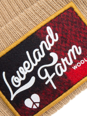 Woolrich X Griffin Logo Patch Beanie