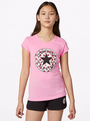 Berry Print Chuck Taylor Patch Tee