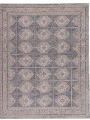 Jaipur Winsome Rug - Blue/cream