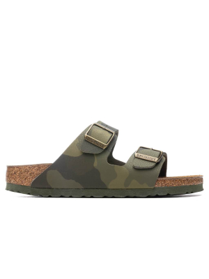 Birkenstock Women's Arizona Birko-flor - Desert Soil Camo Green