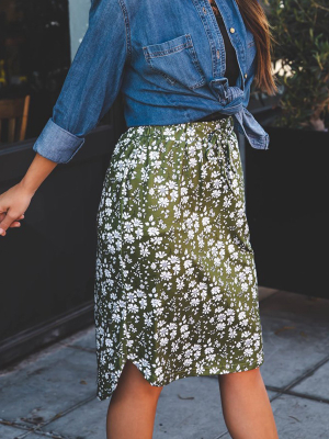 Fiona Weekend Skirt - Green