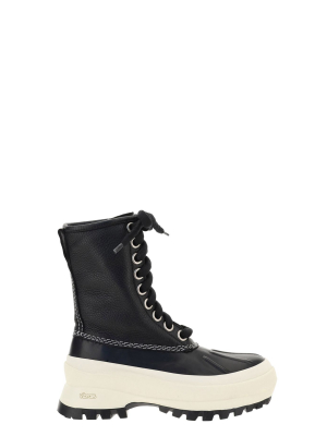 Jil Sander Chunky Sole Lace-up Boots