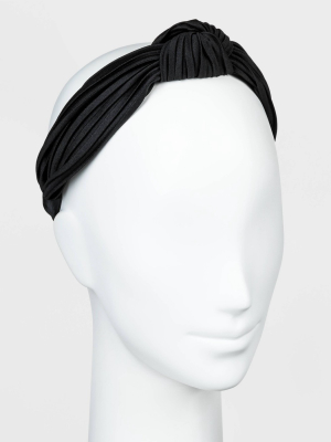 Pleated Knot Hard Headband - A New Day™