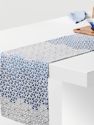 Hive 90" Honeycomb Table Runner