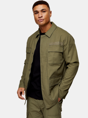 Khaki Ripstop Jacket