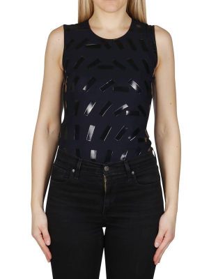 Maison Margiela Allover Tape Sleeveless Bodysuit