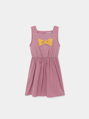 Bobo Choses Bow Woven Dress